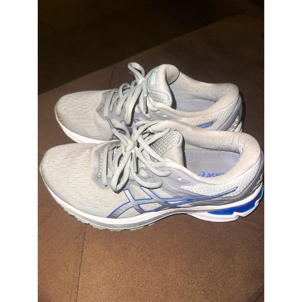 ASICS GT-2000 9 Women's Size 6.5 Gray Blue Running Shoes 1012A859 FlyteFoam